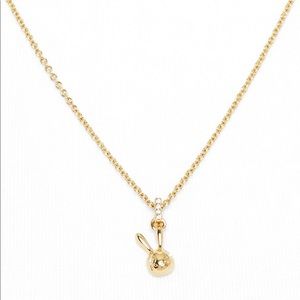 Marc by Marc Jacobs bunny pendant necklace